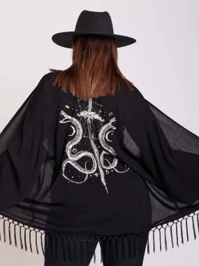 Snake Dagger Kimono
