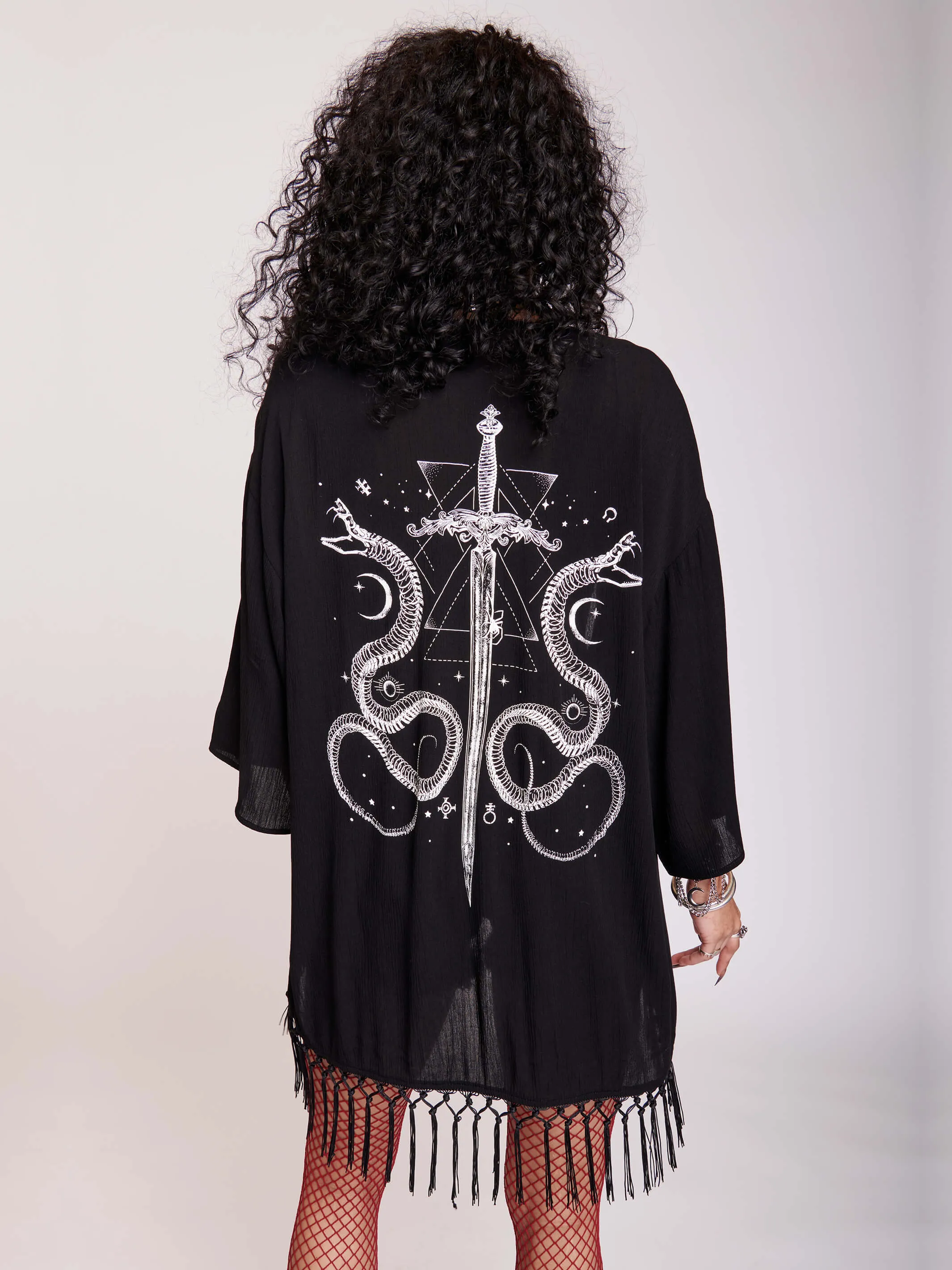 Snake Dagger Kimono