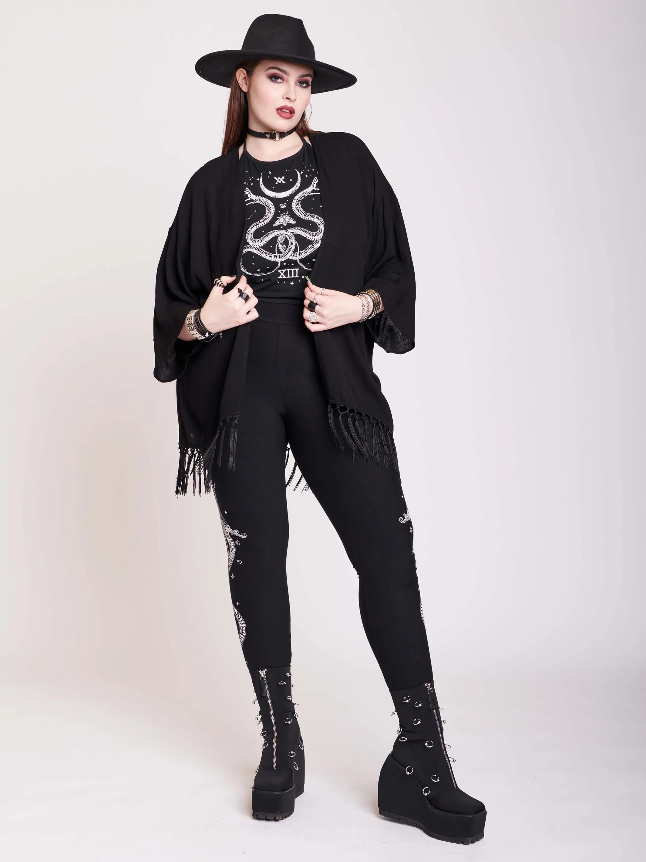 Snake Dagger Kimono