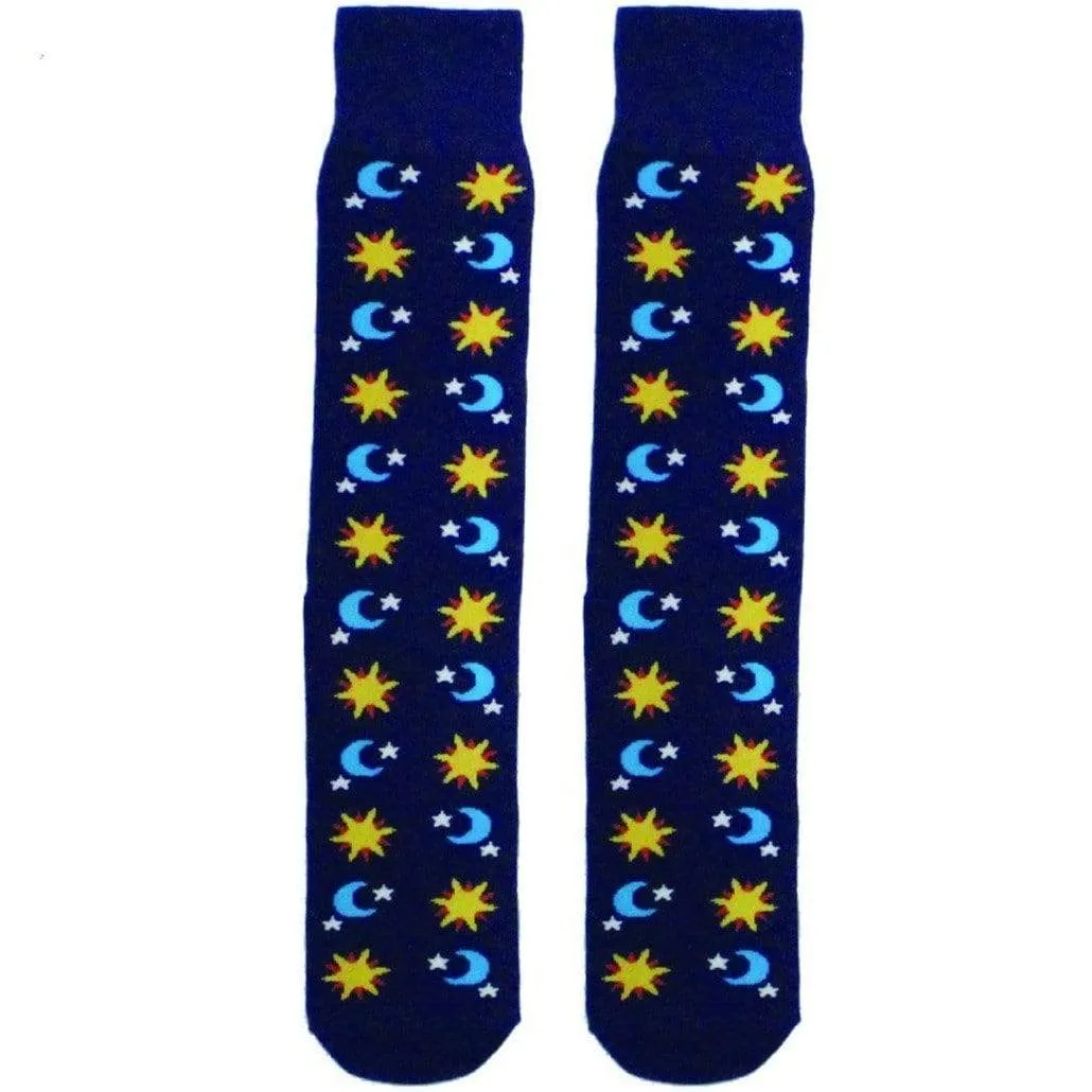 Stars and Moon Socks