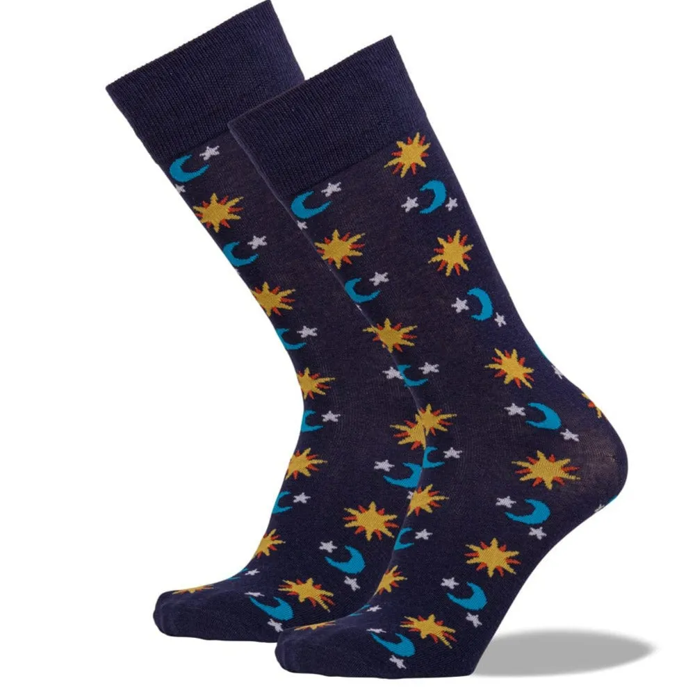 Stars and Moon Socks