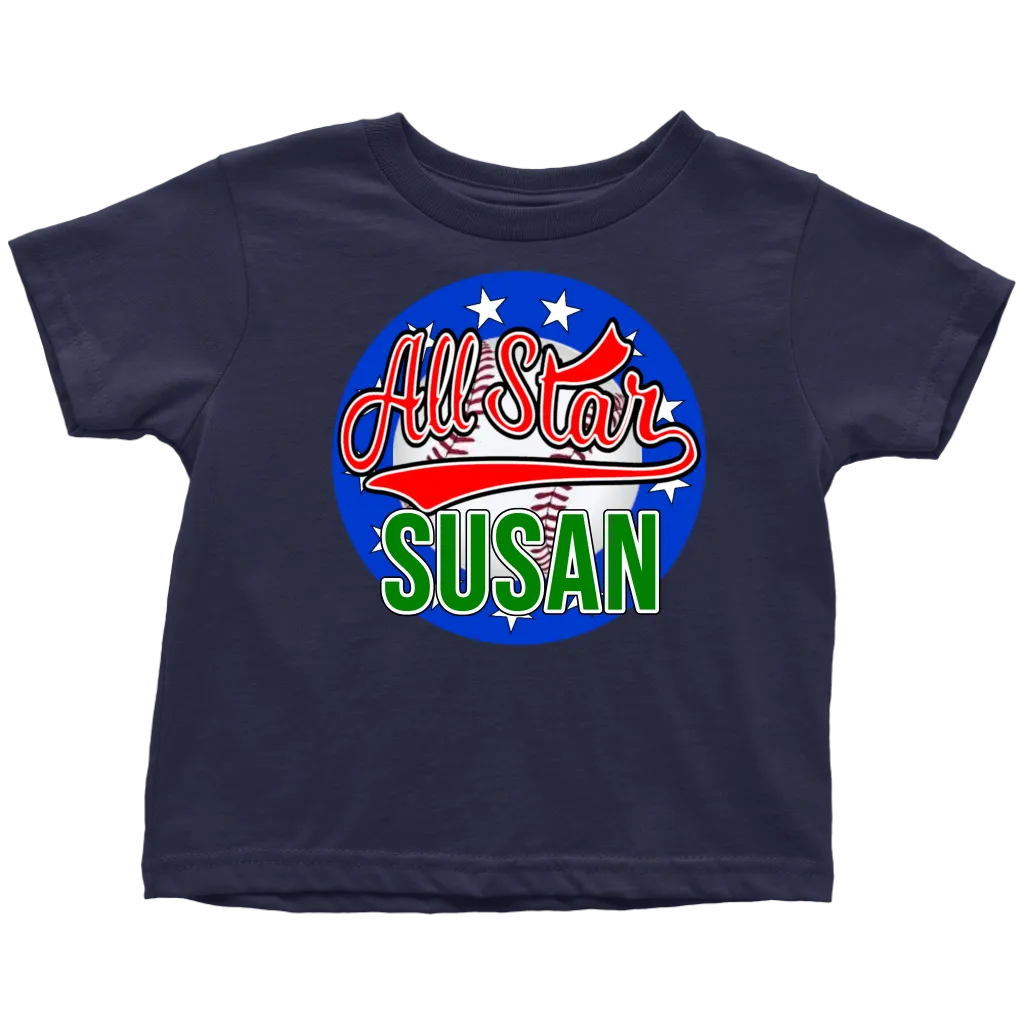 SUSAN ALL STAR TODDLER T-SHIRT FOR SUSAN
