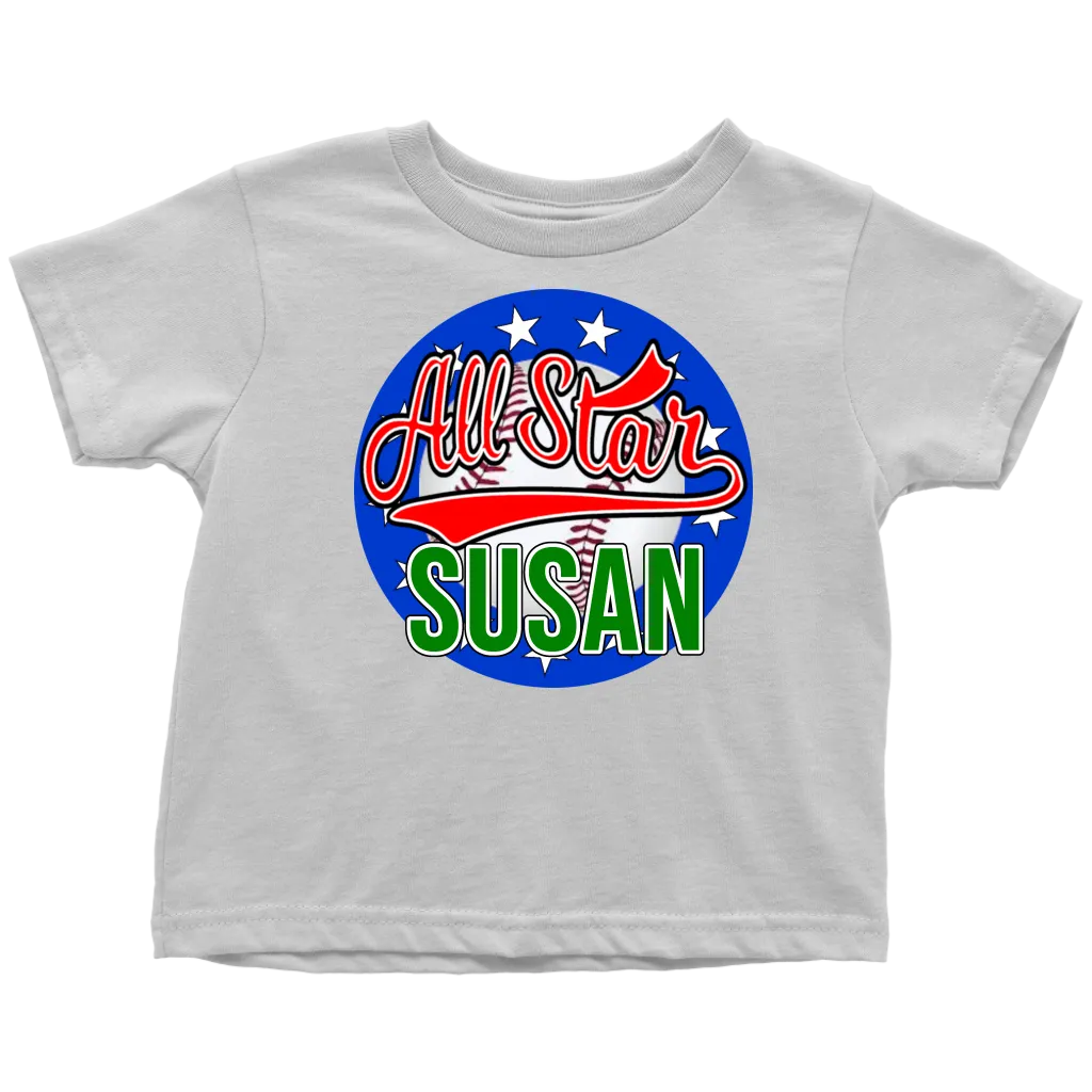 SUSAN ALL STAR TODDLER T-SHIRT FOR SUSAN
