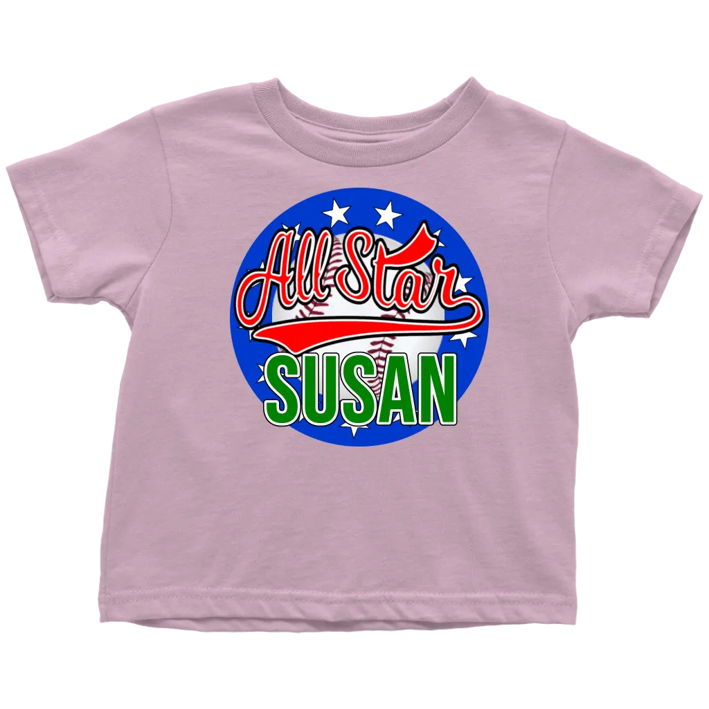 SUSAN ALL STAR TODDLER T-SHIRT FOR SUSAN
