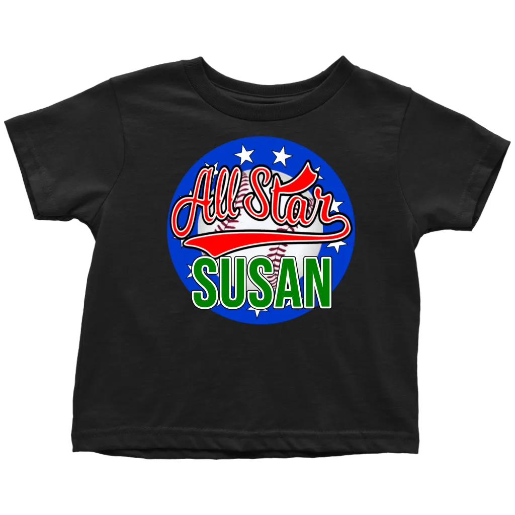 SUSAN ALL STAR TODDLER T-SHIRT FOR SUSAN