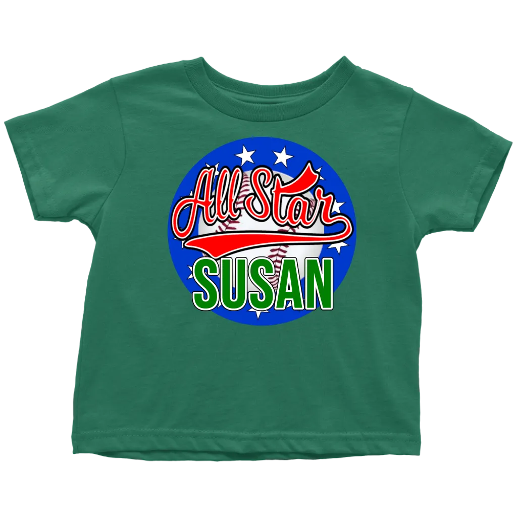 SUSAN ALL STAR TODDLER T-SHIRT FOR SUSAN