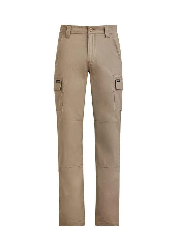 SYZMIK mens lightweight drill cargo pant zp505
