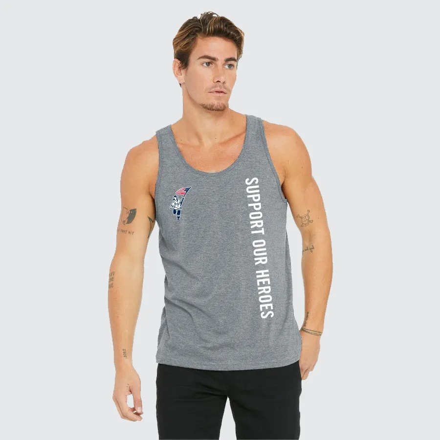 T2T MEN’S ATHLETIC TANK (Athletic Heather) - CLOSEOUT