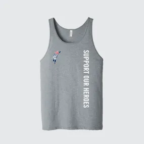 T2T MEN’S ATHLETIC TANK (Athletic Heather) - CLOSEOUT