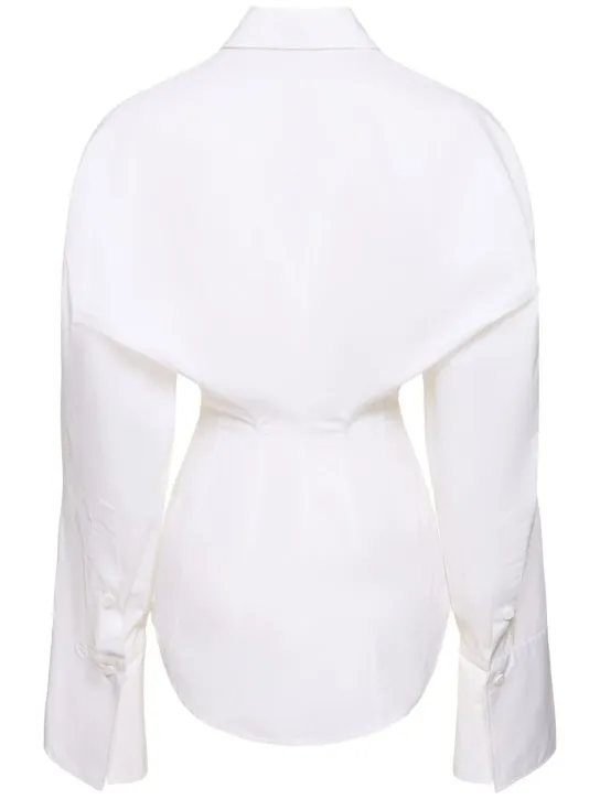 The Attico   Buttoned poplin shirt 