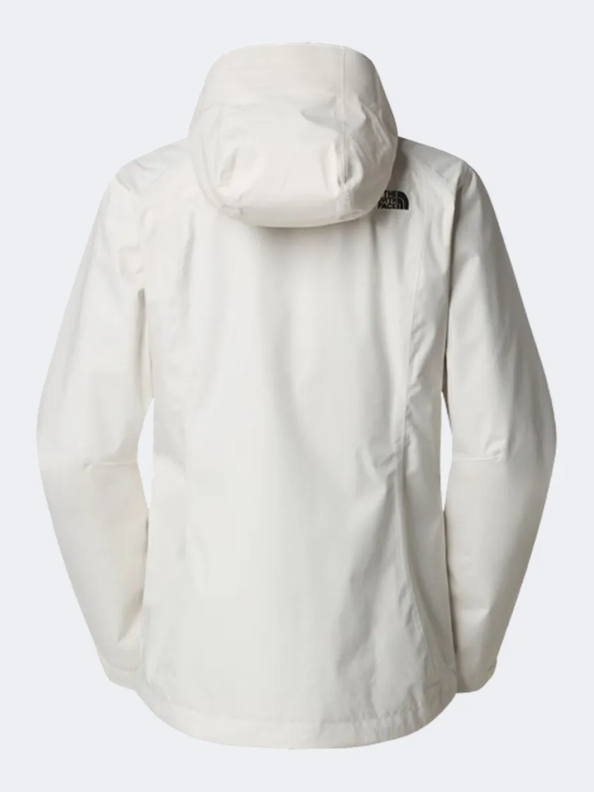 The North Face Evolve Ii Triclimate Women Lifestyle Jacket White Dune/Smokey