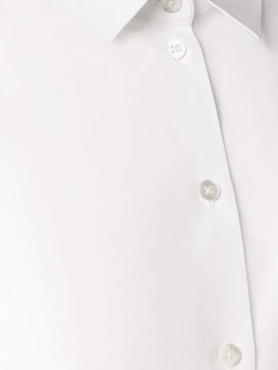 The Row   Metis cotton poplin shirt 