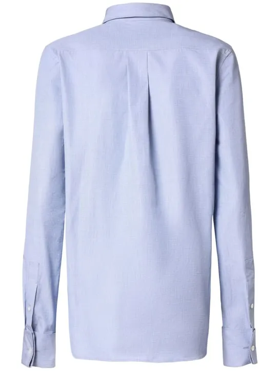 The Row   Metis cotton poplin shirt 