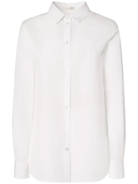 The Row   Metis cotton poplin shirt 