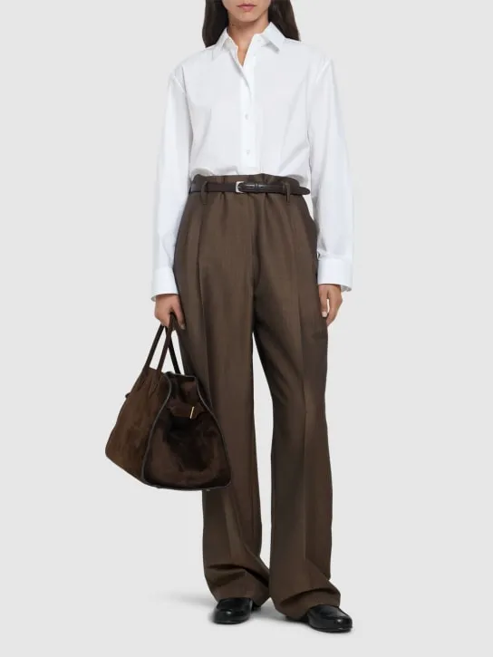 The Row   Sisilia cotton poplin shirt 