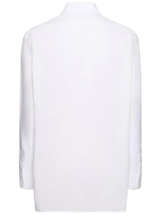 The Row   Sisilia cotton poplin shirt 