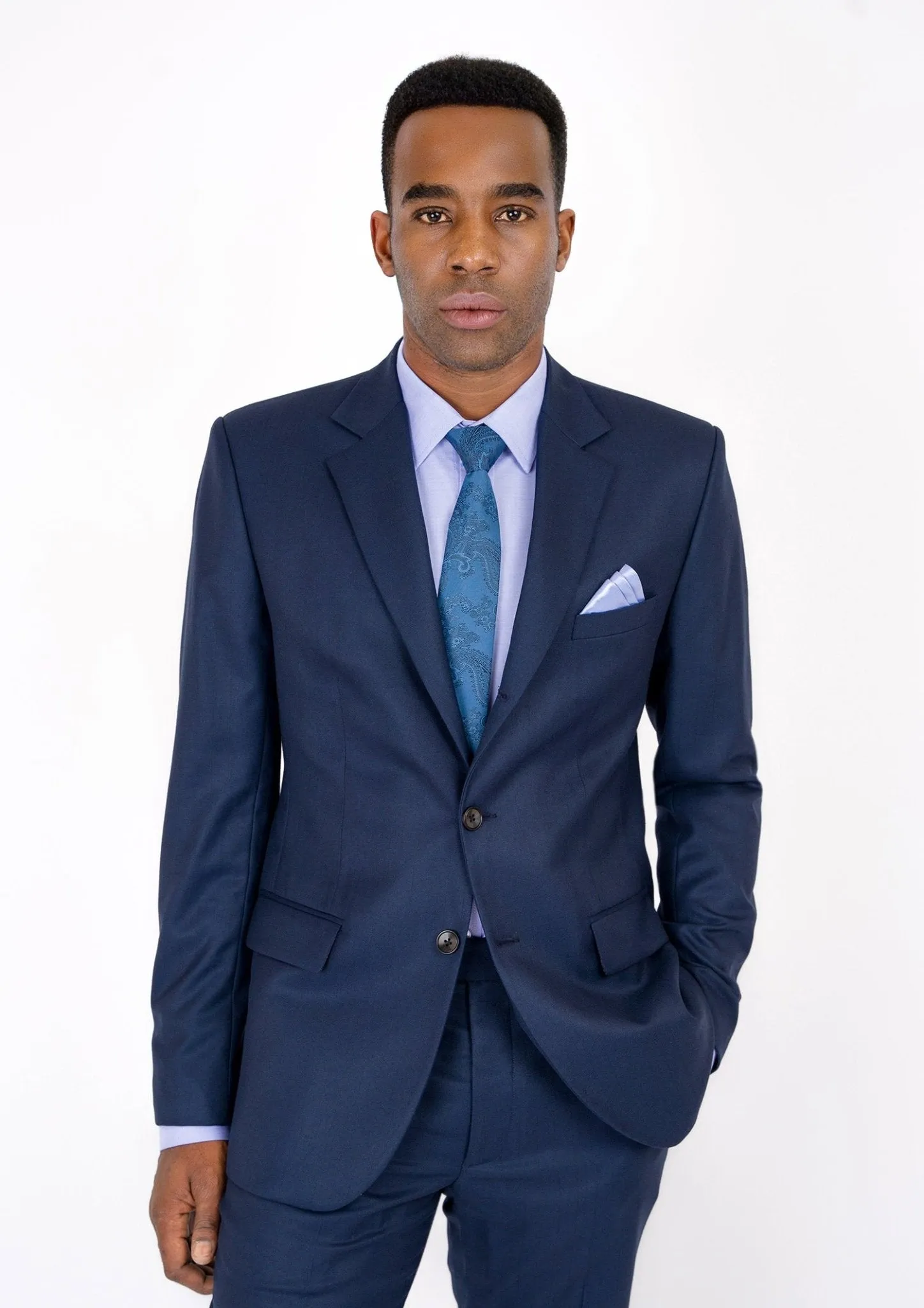 Thompson Navy Twill Jacket