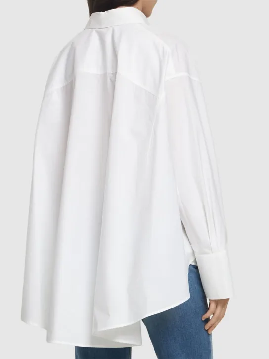 Valentino   Cotton poplin oversized shirt 