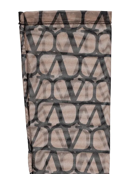 Valentino Garavani   Toile Iconographe long gloves 