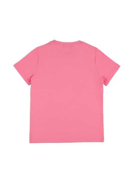Versace   Cotton jersey t-shirt w/ logo 