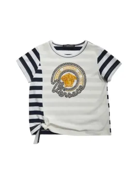 Versace   Marine print cotton jersey t-shirt 