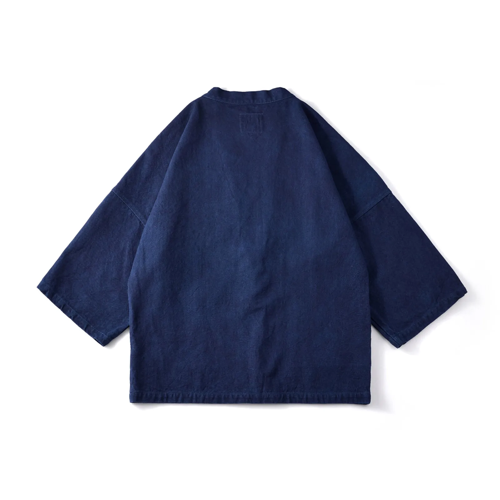 Vintage Indigo Kimono Daoist Robe