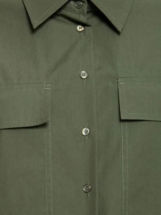 Weekend Max Mara   Carter cotton poplin shirt 