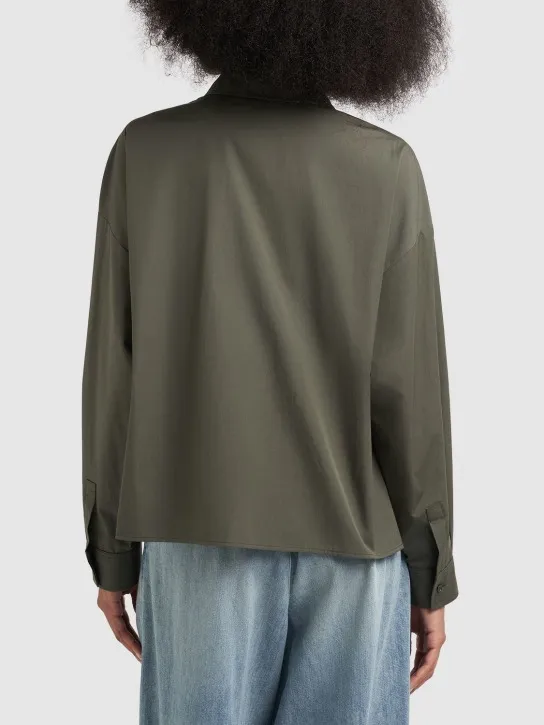 Weekend Max Mara   Carter cotton poplin shirt 