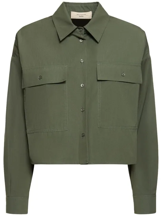 Weekend Max Mara   Carter cotton poplin shirt 