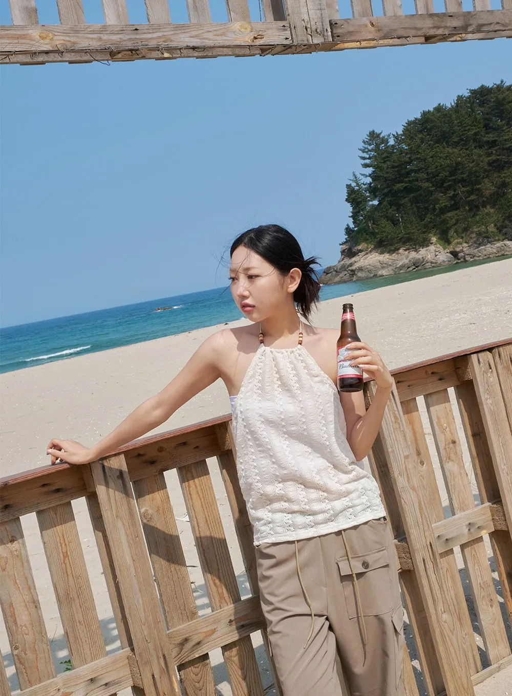 Wide Cargo Pants CY316
