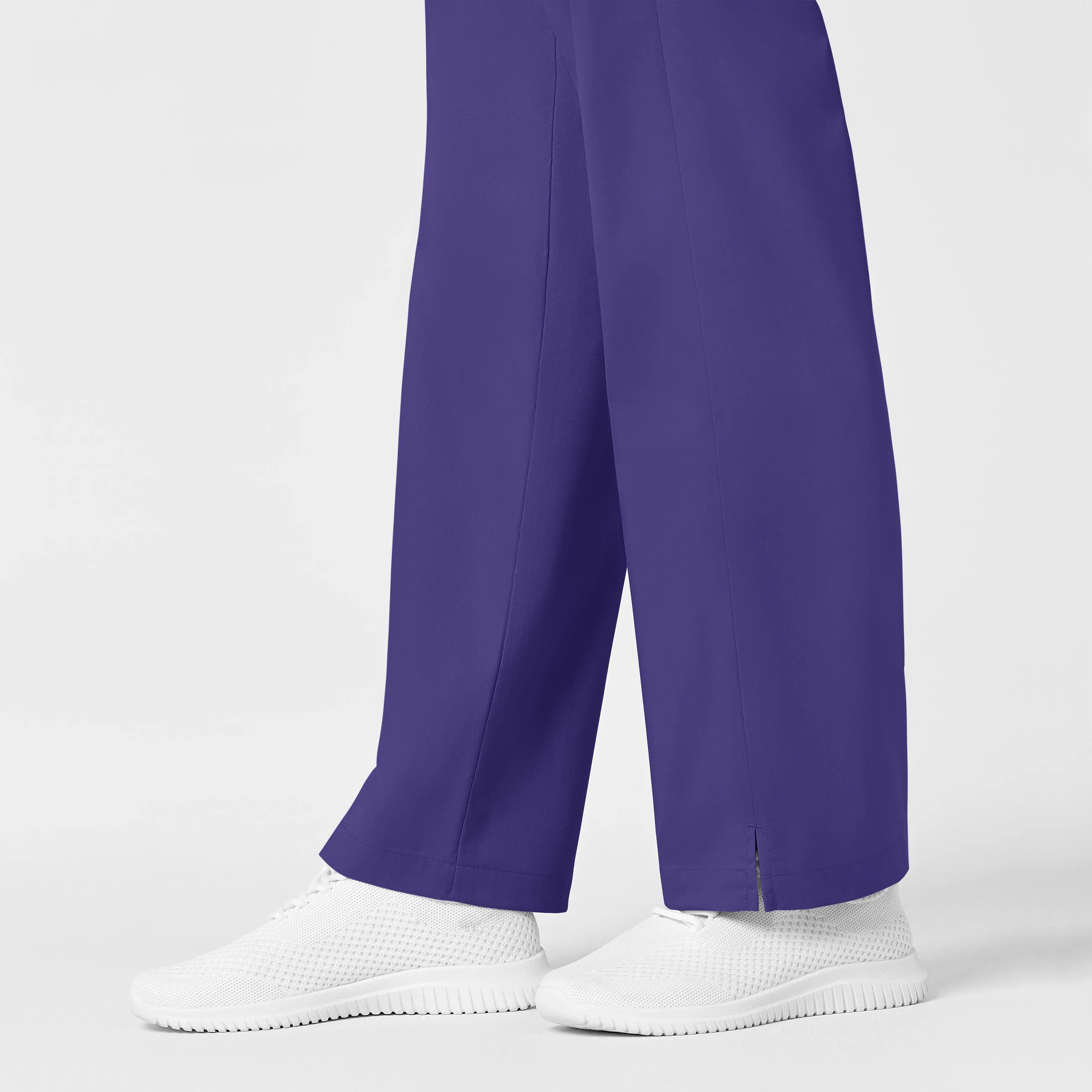 WonderWORK Maternity Cargo Scrub Pant - Grape