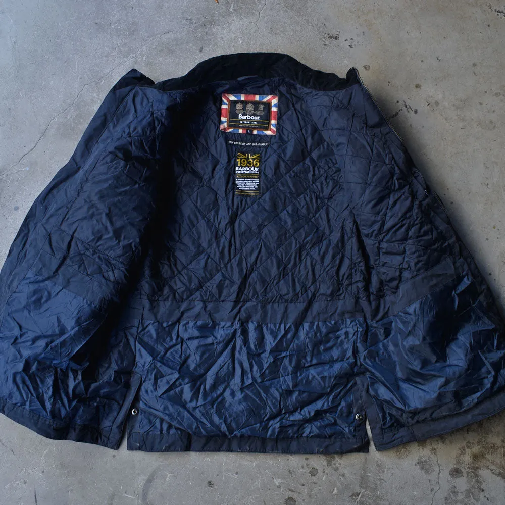 Y2K Barbour キルティング オイルドコットンジャケット 230201