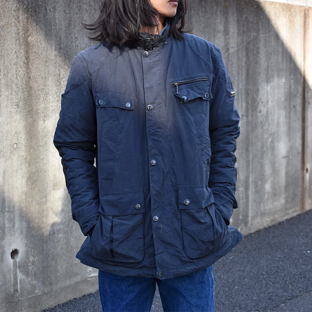 Y2K Barbour キルティング オイルドコットンジャケット 230201