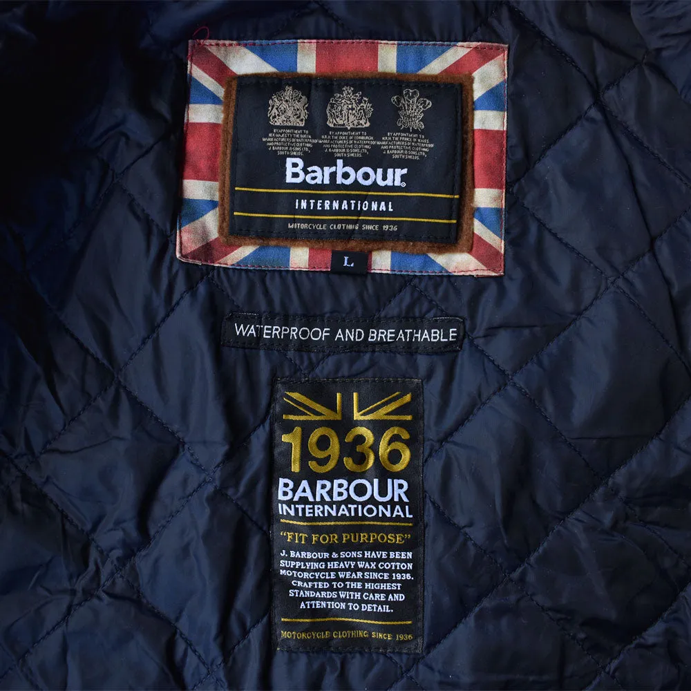 Y2K Barbour キルティング オイルドコットンジャケット 230201