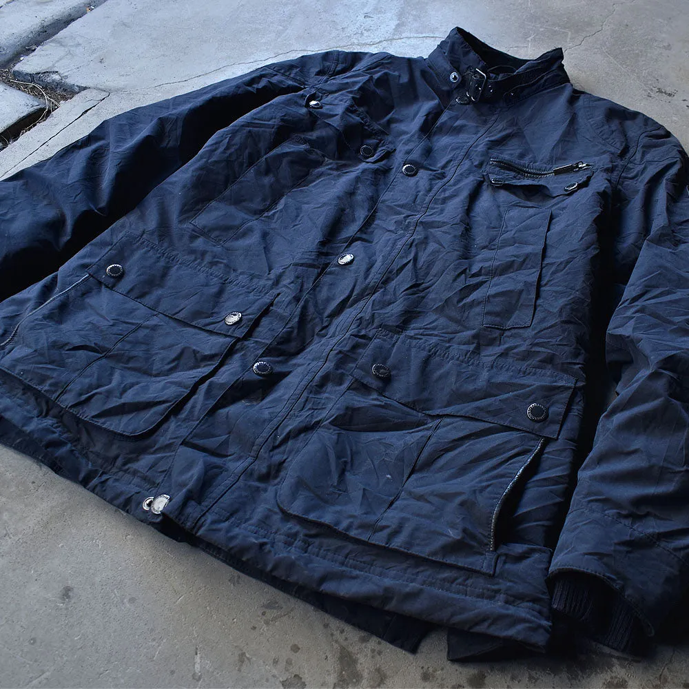 Y2K Barbour キルティング オイルドコットンジャケット 230201