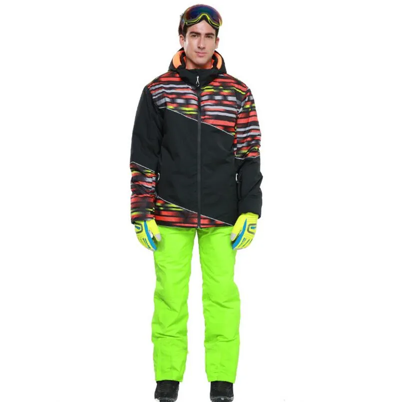 ZEBSPORT Warm Free Moving Ski Suit AWC3L for Men