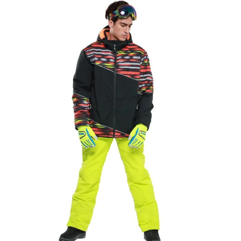 ZEBSPORT Warm Free Moving Ski Suit AWC3L for Men