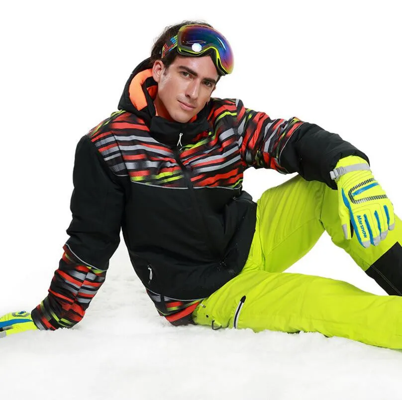 ZEBSPORT Warm Free Moving Ski Suit AWC3L for Men