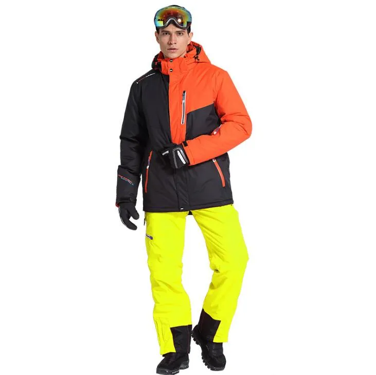 ZEBSPORT Warm Free Moving Ski Suit for Men