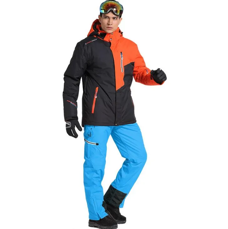 ZEBSPORT Warm Free Moving Ski Suit for Men